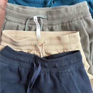 Lululemon Jogger Pants Set - Blue, Green, Beige, Navy